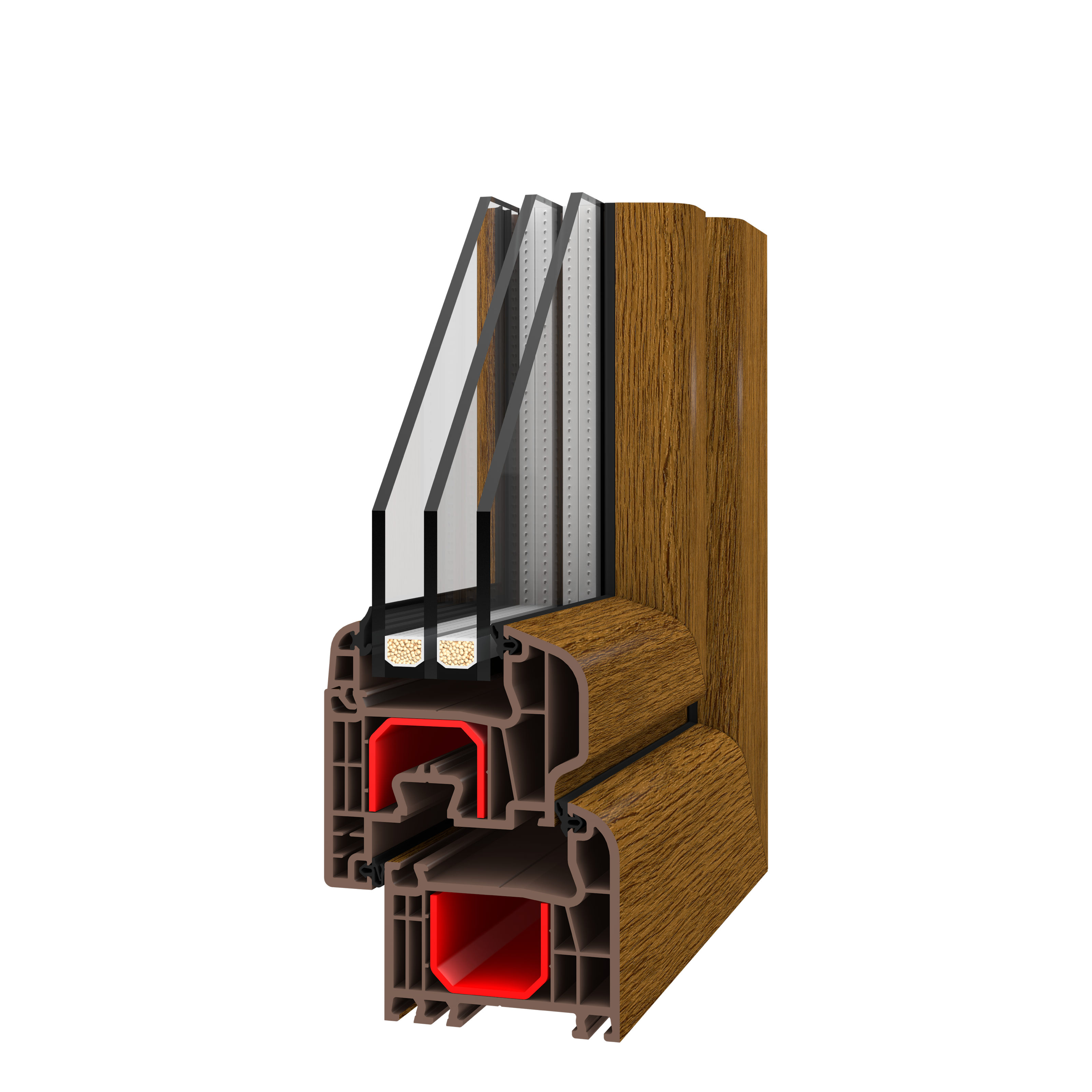 Verglasung Eiche Specjalny